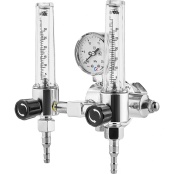 Регулятор для углекислоты и аргона У-30/АР-40-Р-2 (манометр+2 ротаметра) ArR-198A Сварог